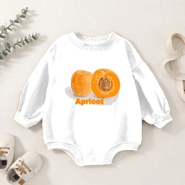 Discover Apricot Baby Romper Sweatshirts