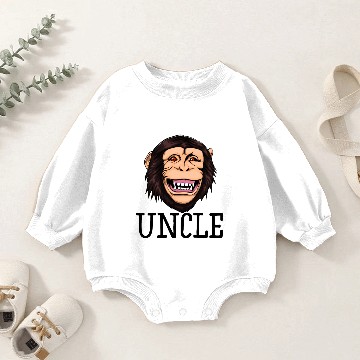 Discover Monkey Uncle Chimpanzee Baby Romper Sweatshirts