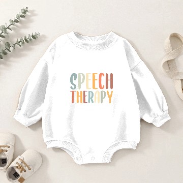 Discover SLP Speech Therapy Every Word Counts Therapist Baby Romper Sweatshirts