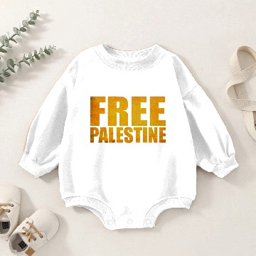 Discover Free Palestine Baby Romper Sweatshirts