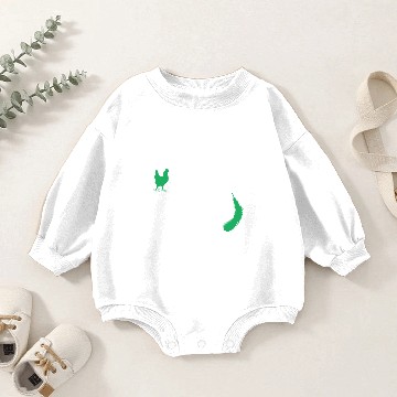 Discover chickens make me happy Baby Romper Sweatshirts