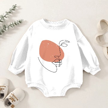 Discover Classic Aesthetic Midface Baby Romper Sweatshirts