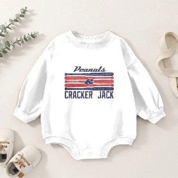 Discover BASEBALL: Peanuts & Cracker Jack Baby Romper Sweatshirts