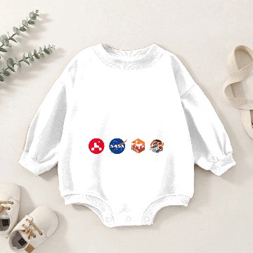 Discover Nasa'S Perseverance Mars Rover 3D Baby Romper Sweatshirts