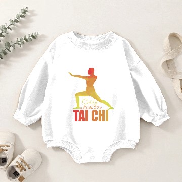 Discover Tai Chi Baby Romper Sweatshirts