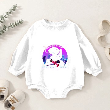 Discover Cow Bebop spike Baby Romper Sweatshirts