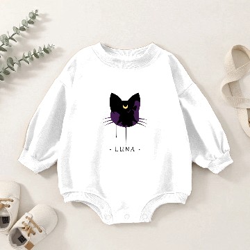 Discover Sailor Moon cat Baby Romper Sweatshirts