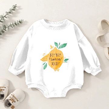 Discover Easy Peasy Lemon Squeezy Baby Romper Sweatshirts