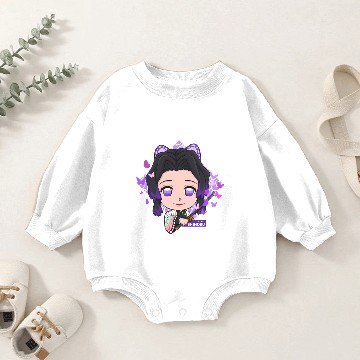 Discover Chibi Shinobu Baby Romper Sweatshirts