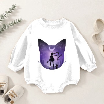 Discover Sailor Moon Baby Romper Sweatshirts