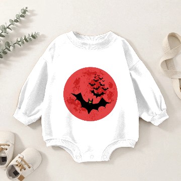 Discover red moon Baby Romper Sweatshirts