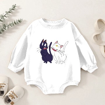 Discover Sailor Moon cats Baby Romper Sweatshirts