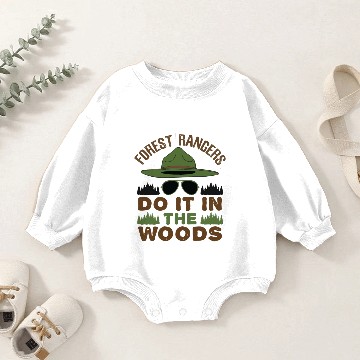 Discover park ranger Baby Romper Sweatshirts