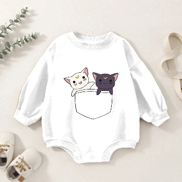 Discover Sailor Moon cats Baby Romper Sweatshirts