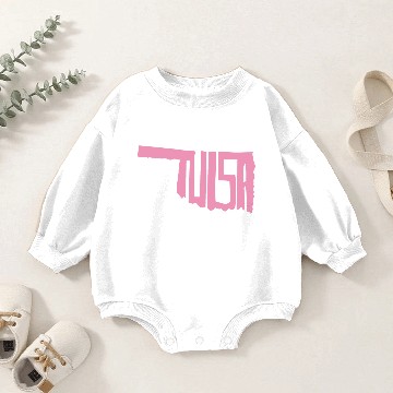 Discover Tulsa Oklahoma! Baby Romper Sweatshirts