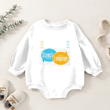 Discover Future Speech Language Pathologist Slp Speech Ther Baby Romper Sweatshirts