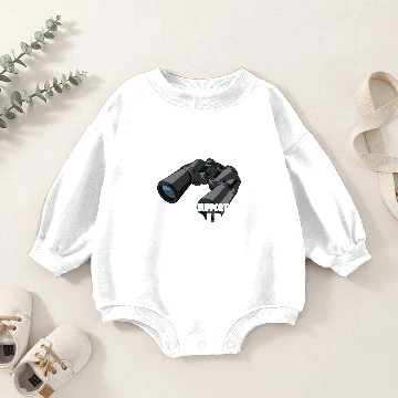 Discover Ornithology Quote for a Bird Watcher Baby Romper Sweatshirts