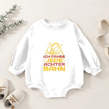 Discover Roller Coaster Baby Romper Sweatshirts