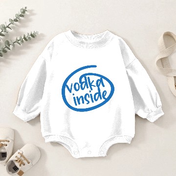Discover Vodka Inside Baby Romper Sweatshirts