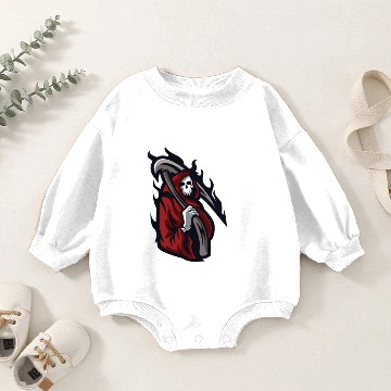 Discover Grim reaper Baby Romper Sweatshirts