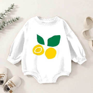 Discover Apricot fruit c2 Baby Romper Sweatshirts