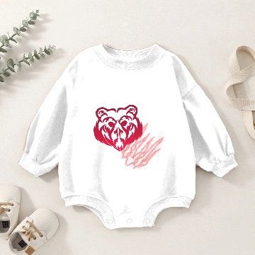 Discover Mahto Grizzly Claw Baby Romper Sweatshirts