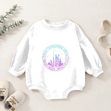 Discover Dubai Skyline Baby Romper Sweatshirts