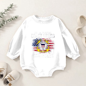 Discover Im A Proud Coast Guard Godfather With American Baby Romper Sweatshirts