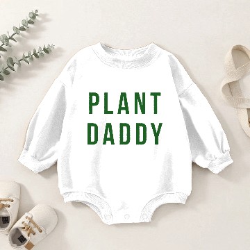 Discover PLANT DADDY GREEN DESIGN Baby Romper Sweatshirts