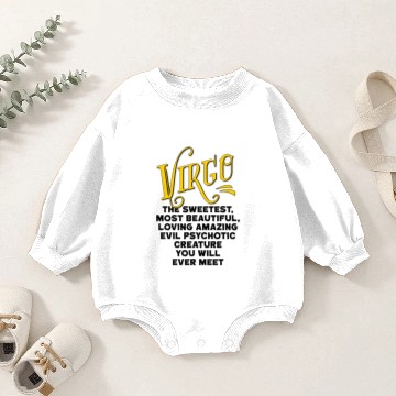 Discover virgo beautiful loving amazing Baby Romper Sweatshirts