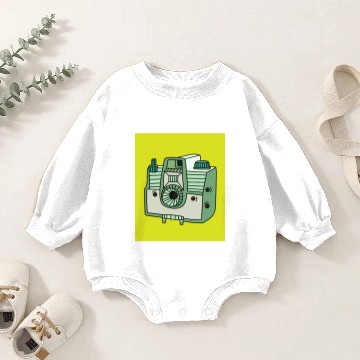 Discover Camera Photography Nostalgia Timeless Baby Romper Sweatshirts
