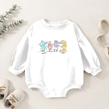 Discover Money Talks Baby Romper Sweatshirts