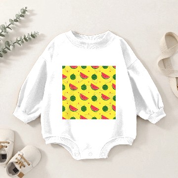 Discover Melon Summer Baby Romper Sweatshirts