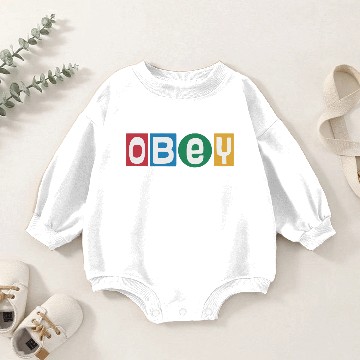 Discover Obey Big Shot Logo Funny Basic Happy Bday Baby Romper Sweatshirts