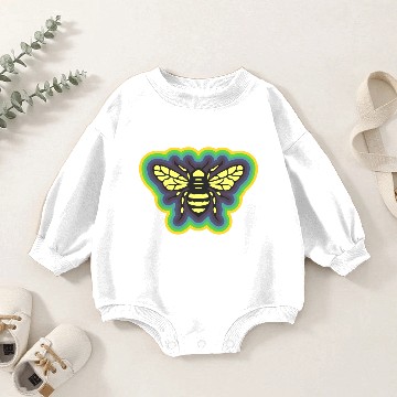 Discover honey bee Baby Romper Sweatshirts