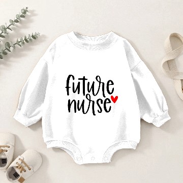 Discover Future Nurse Baby Romper Sweatshirts