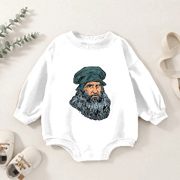 Discover Leonardo Da VinciGift Baby Romper Sweatshirts