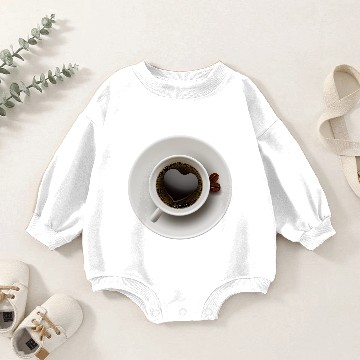 Discover Milk Tea Baby Romper Sweatshirts