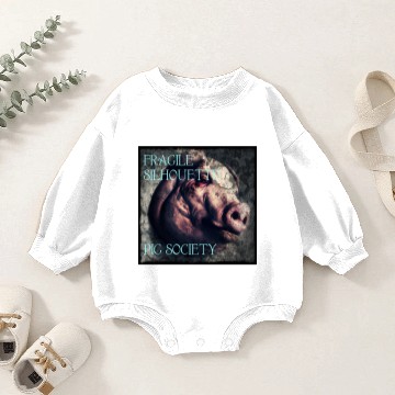 Discover Pig Society Baby Romper Sweatshirts