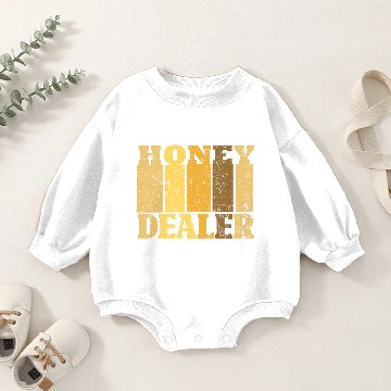 Discover Beekeeper Honeycomb Beekeeping Honey Bee Baby Romper Sweatshirts