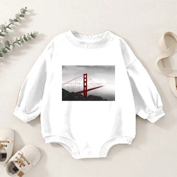 Discover Golden Gate Bridge Baby Romper Sweatshirts