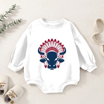 Discover sitting bull Baby Romper Sweatshirts