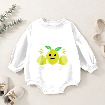 Discover Easy Peasy Lemon Squeezy Baby Romper Sweatshirts
