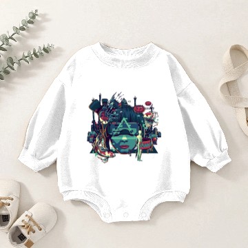 Discover ghost in the shell Baby Romper Sweatshirts