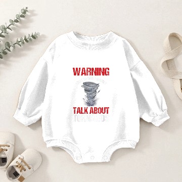 Discover Chasing Storm Chaser Weather Hurricane Tornado Twi Baby Romper Sweatshirts