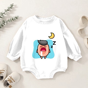 Discover linen sleep Baby Romper Sweatshirts