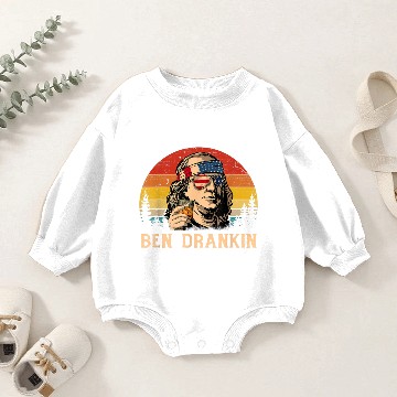 Discover Ben Drankin Baby Romper Sweatshirts