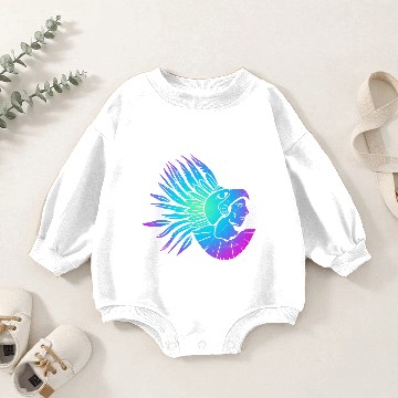 Discover Aztec Symbol Eagle Warrior Gift idea Baby Romper Sweatshirts