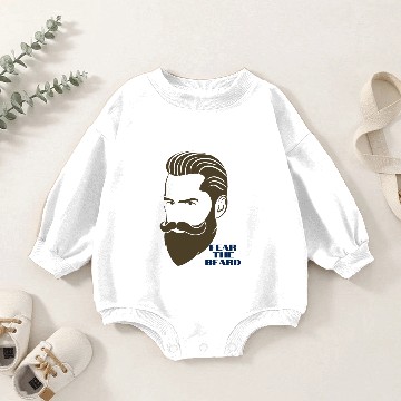 Discover Fear the beard Baby Romper Sweatshirts