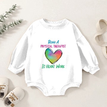 Discover Physical Therapist Therapy Baby Romper Sweatshirts